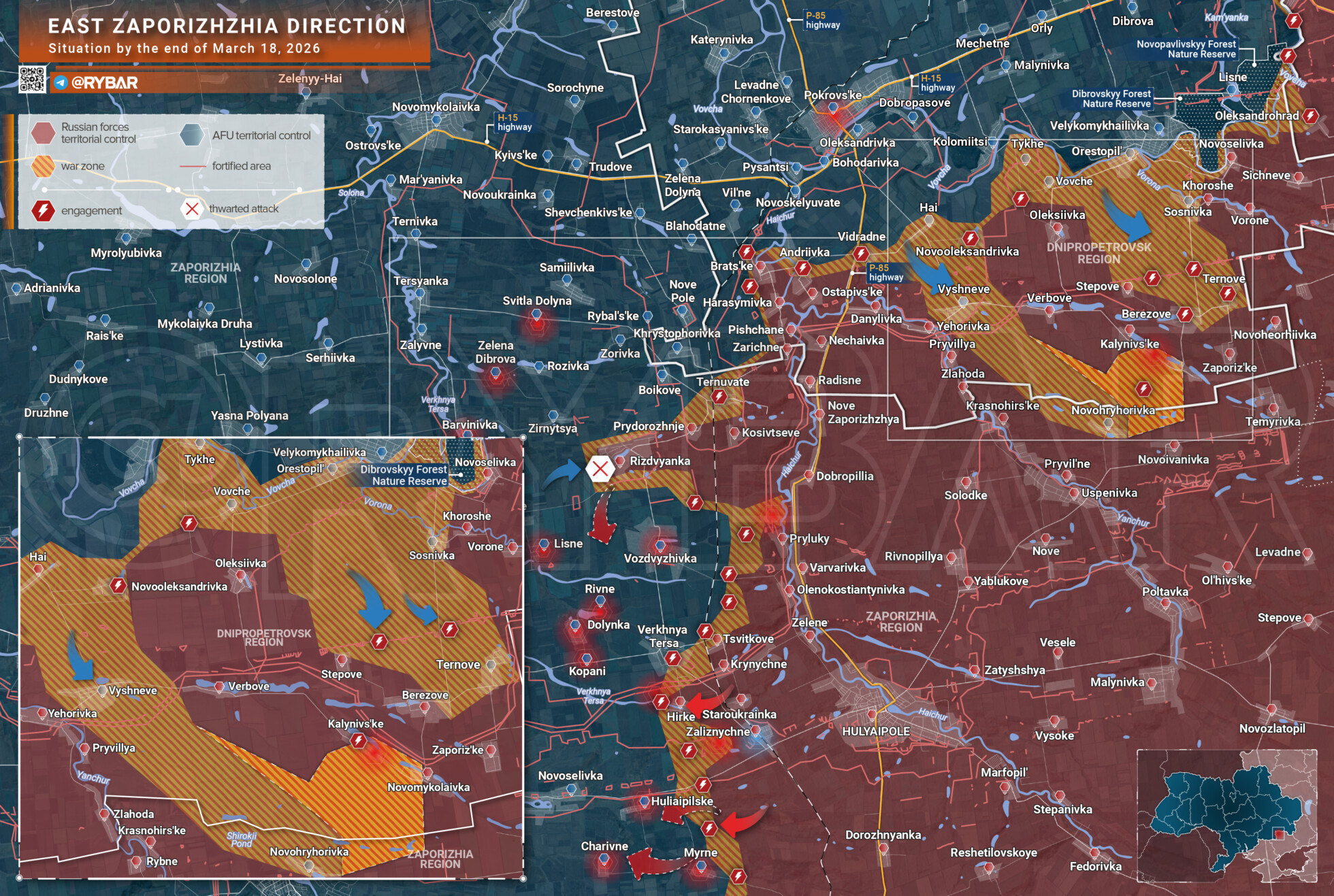 Ukraine War Map Update: The Overlooked Threat to Cross-Border Energy Networks from Ukraine Strikes