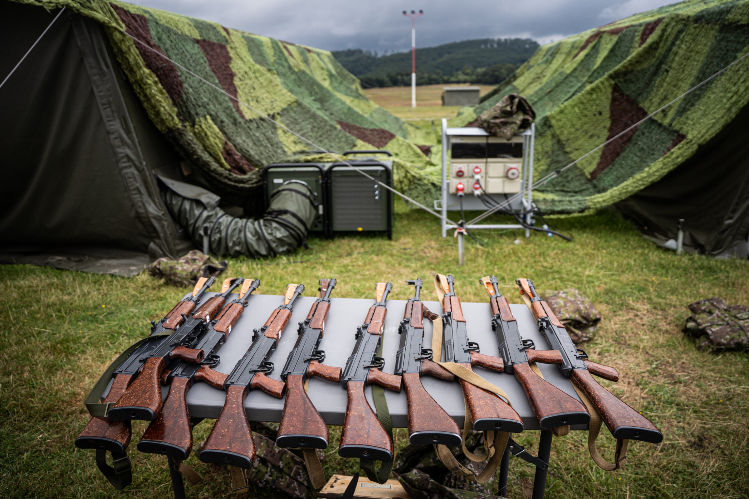 Assault rifles used by the Slovak Armed Forces.