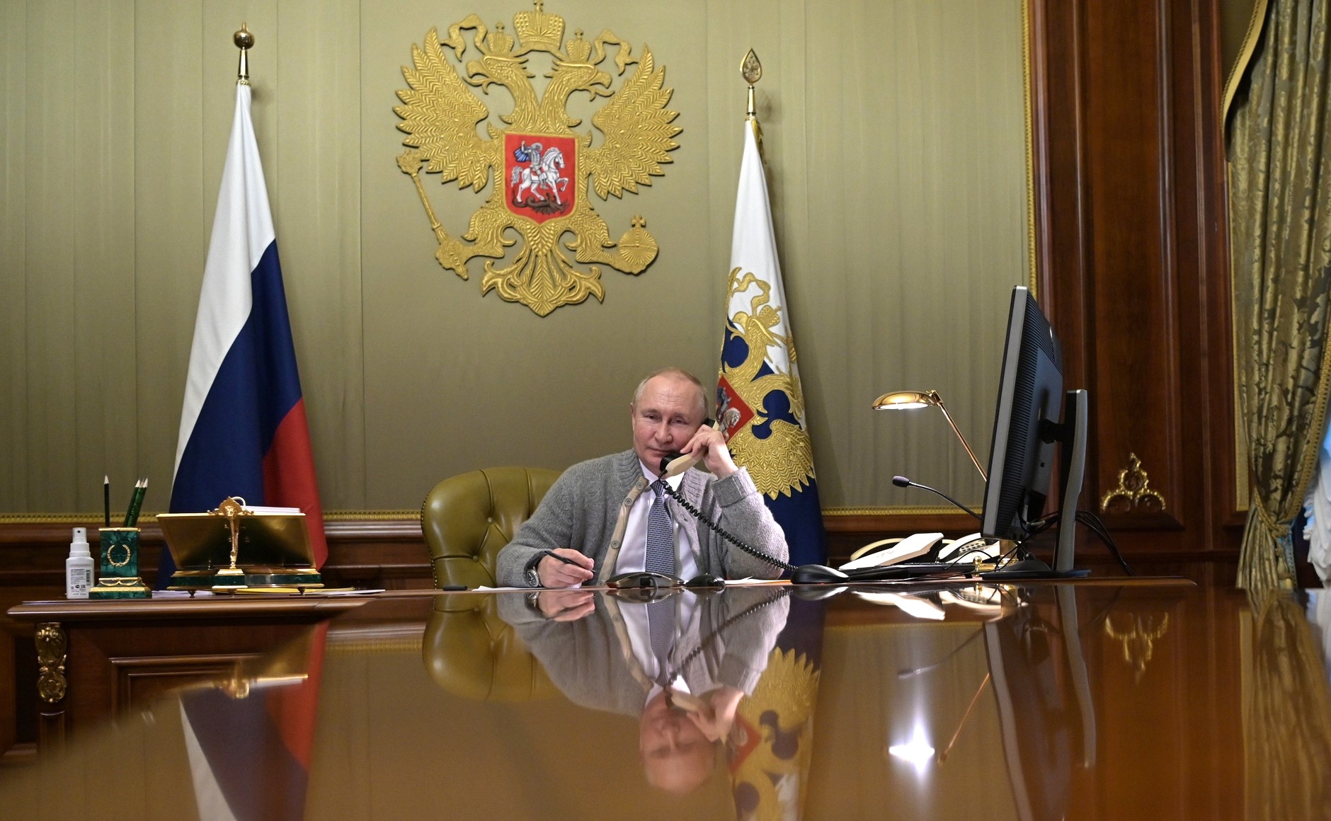 Russian president Vladimir Putin also issued