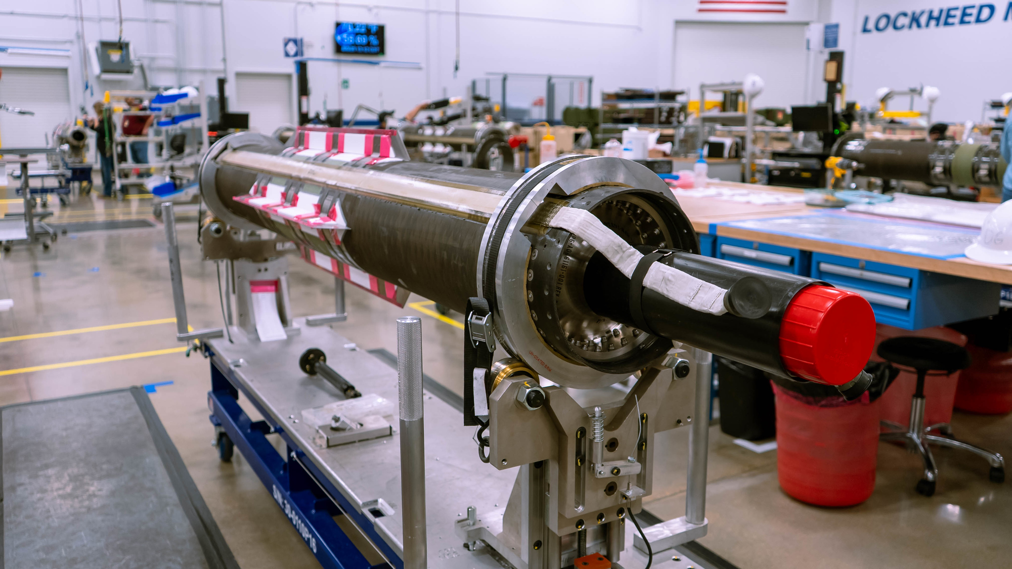 Porduction of the PAC-3 missiles for the Patriot system. Source: Lockheed Martin