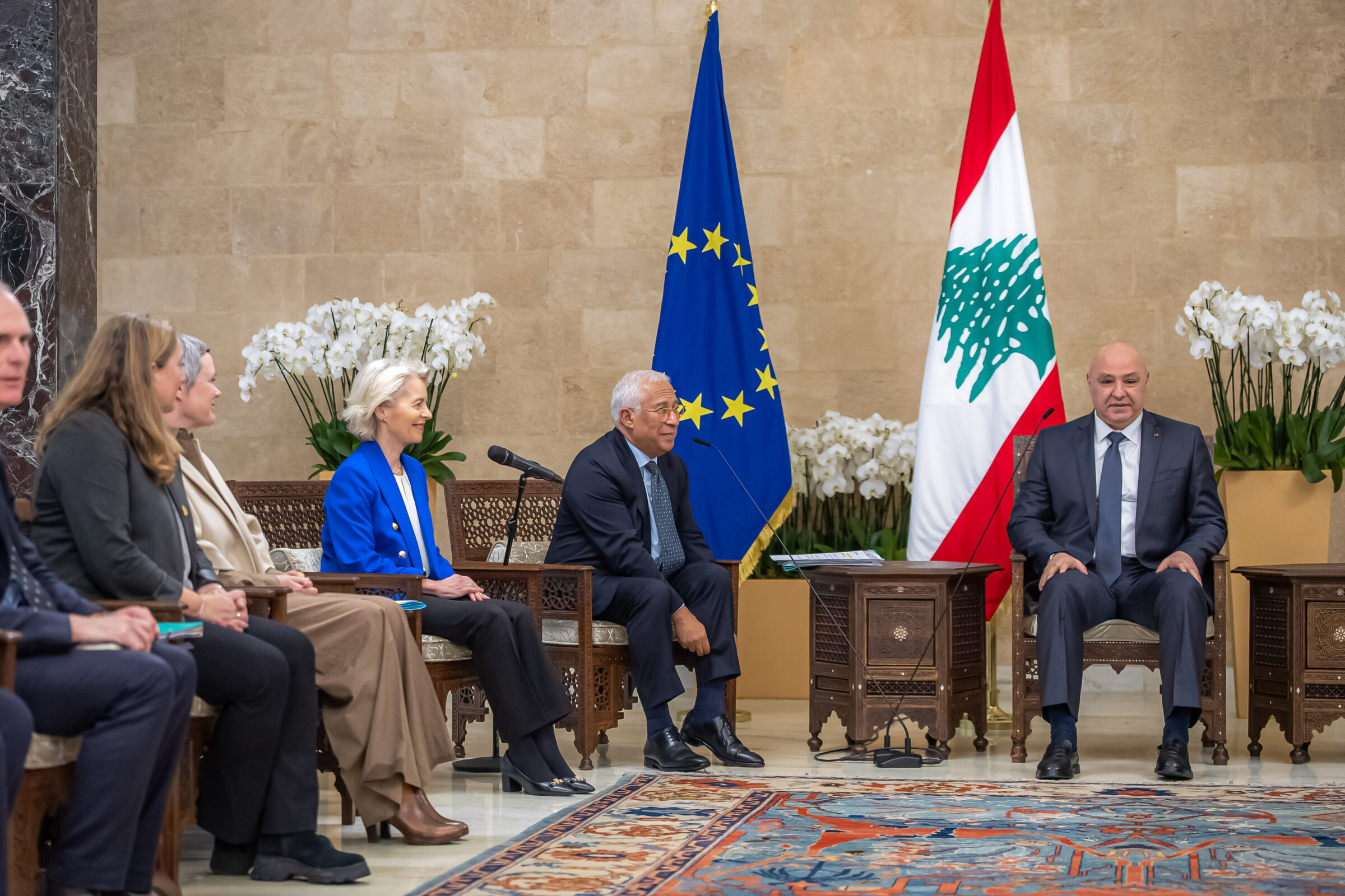 Senior EU officials visiting Beirut on 9 January