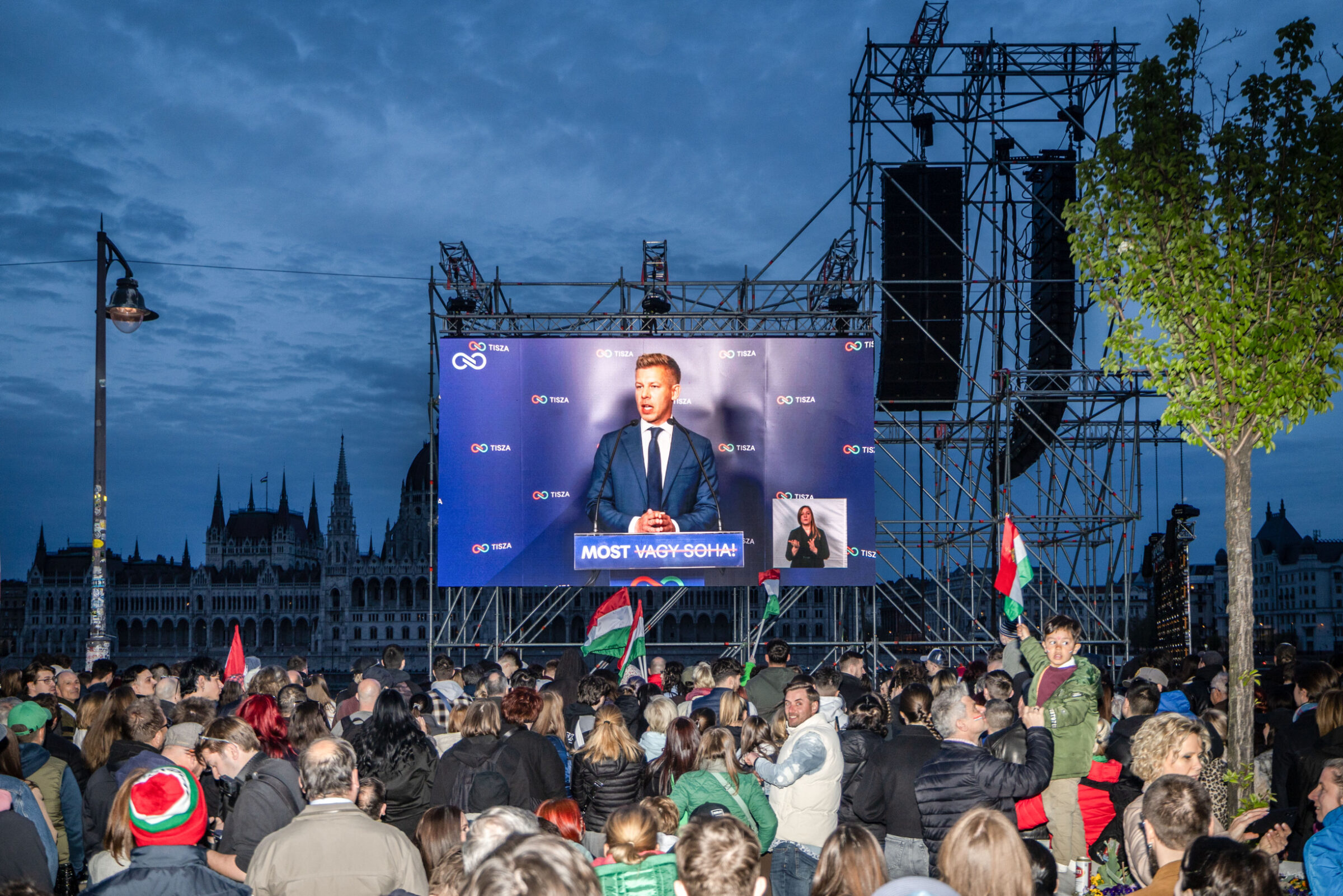 Prejav Pétera Magyara. Foto N – Tomáš Benedikovič