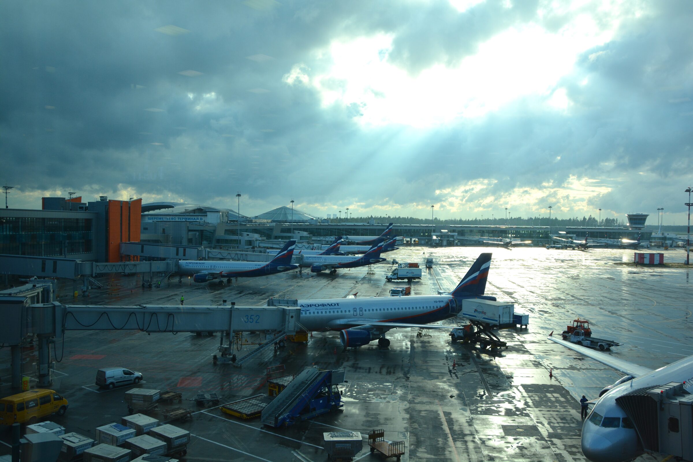 Moscow's Sheremetyovo international airport