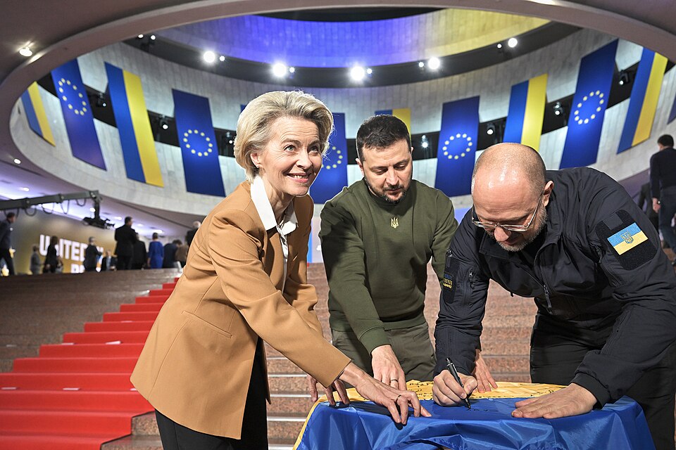 Ukraine applied to join the bloc after the 2022 Russian invasion