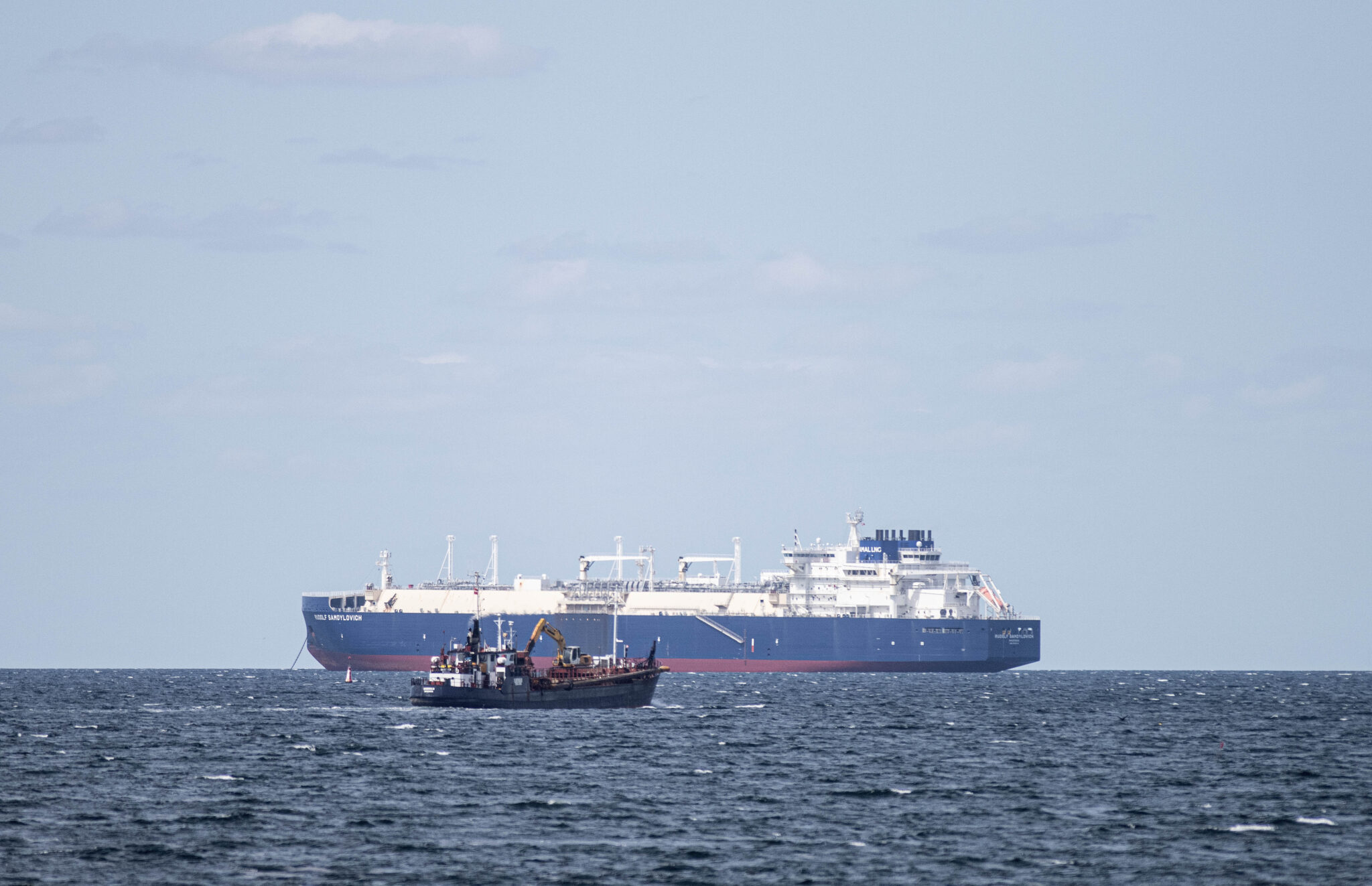 Danish shipyard keeping Putin’s €4bn gas tankers afloat angers EU politicians