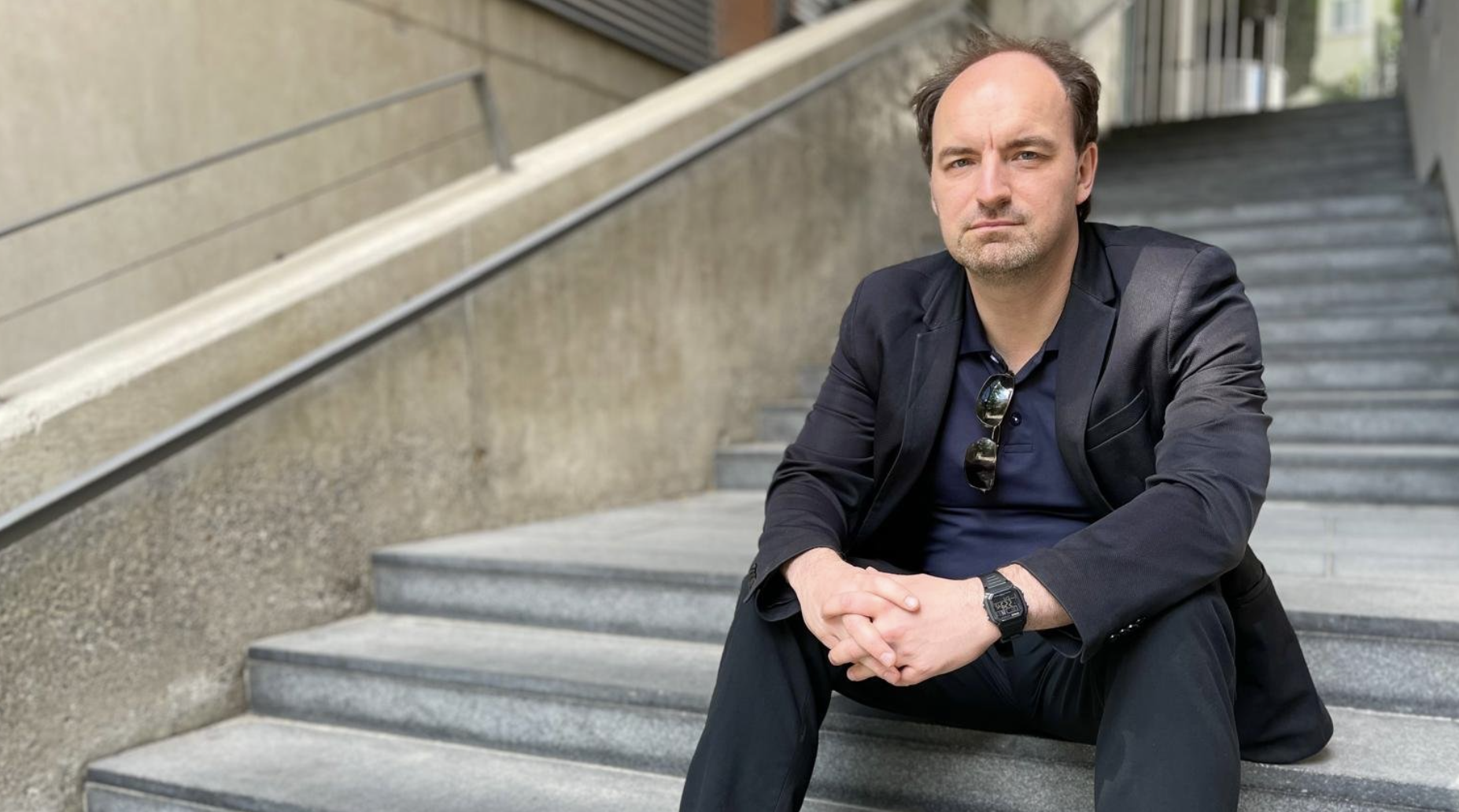 Dietmar Pichler is an expert on disinformation and foreign operations in Austria. Source: Soňa Weissová/Denník N.
