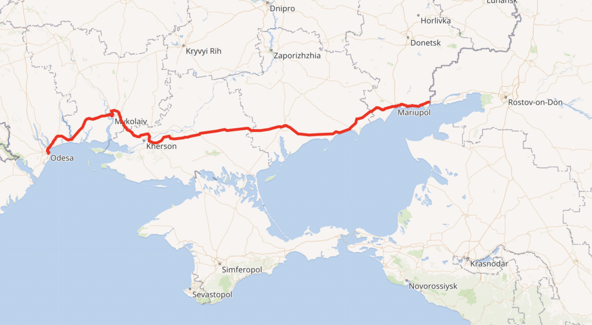 M-14 highway. Illustration: Wikipedia
