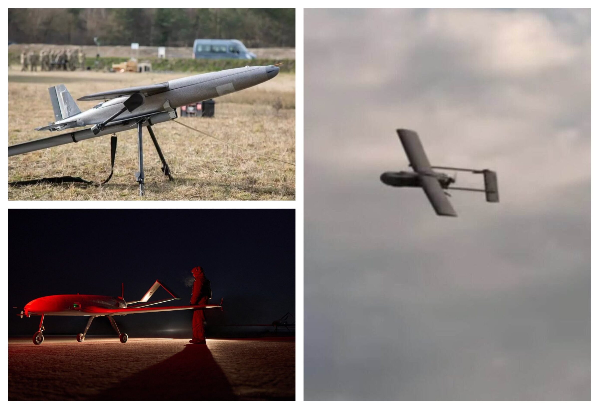 Three different drones which Russians cannot fight. Soure: US Army, Fire Point, Ukraine's Ministry of Defence