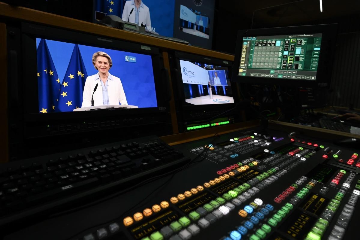 EU Commission president Ursula von der Leyen