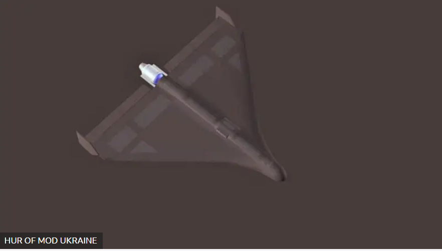 Geran-4 with a jet engine. Source: HUR
